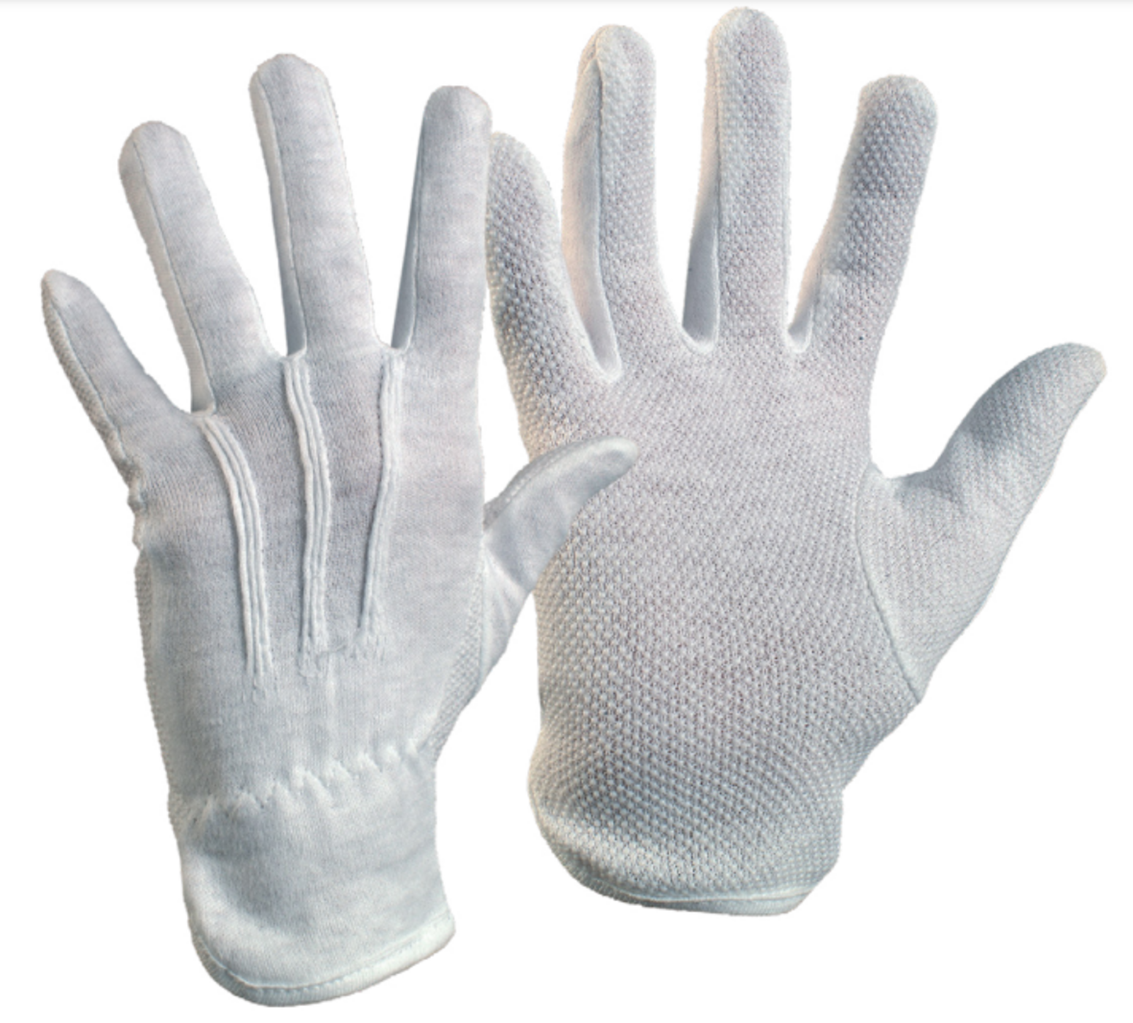 Bavlnené textilné rukavice CXS Mawa - veľkosť: 8/M, farba: biela