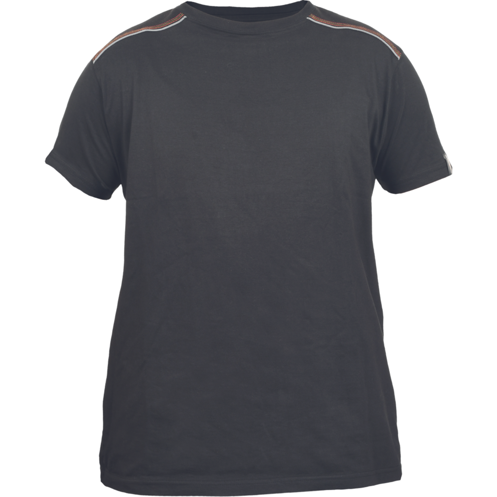 Bavlnené tričko Cerva Knoxfield pánske - veľkosť: L, farba: antracitová