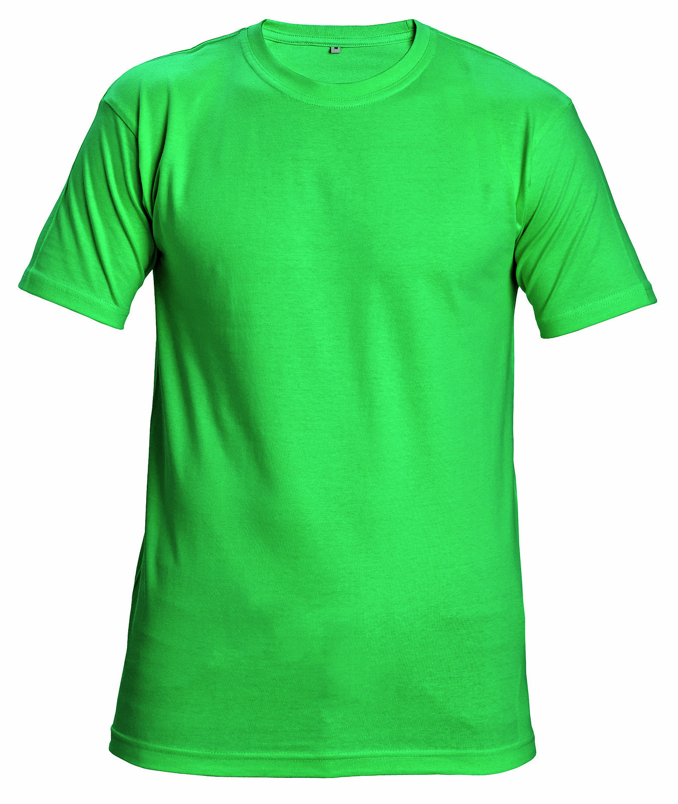 Bavlnené tričko s krátkym rukávom Garai - veľkosť: XXL, farba: zelená