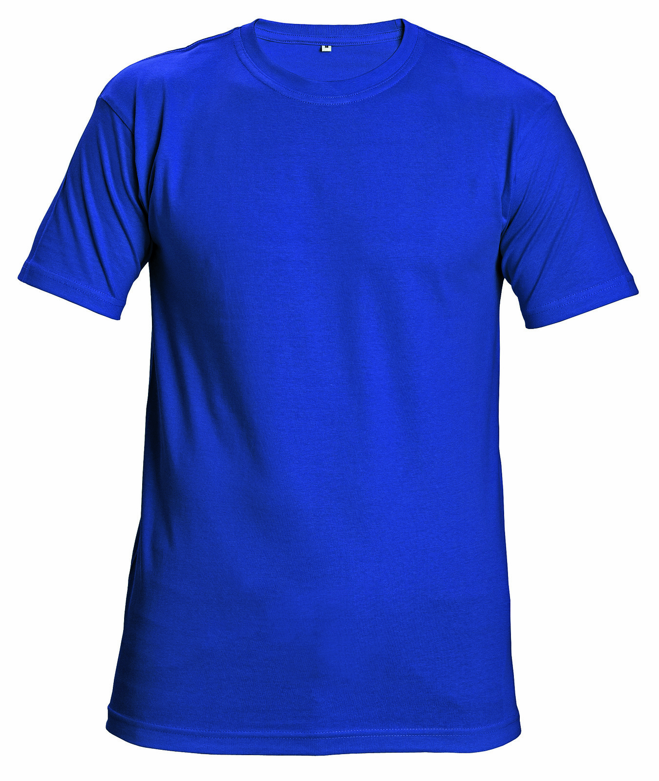 Bavlnené tričko s krátkym rukávom Garai - veľkosť: 3XL, farba: modrá