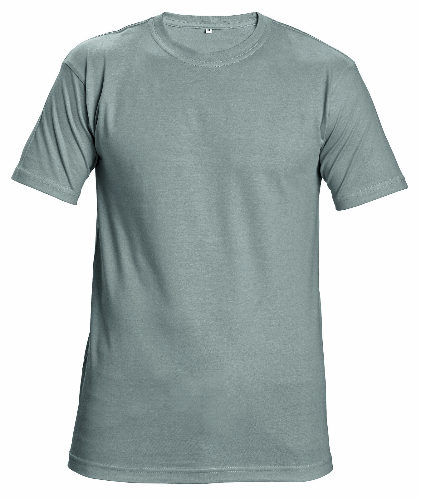 Bavlnené tričko s krátkym rukávom Garai - veľkosť: XL, farba: sivá