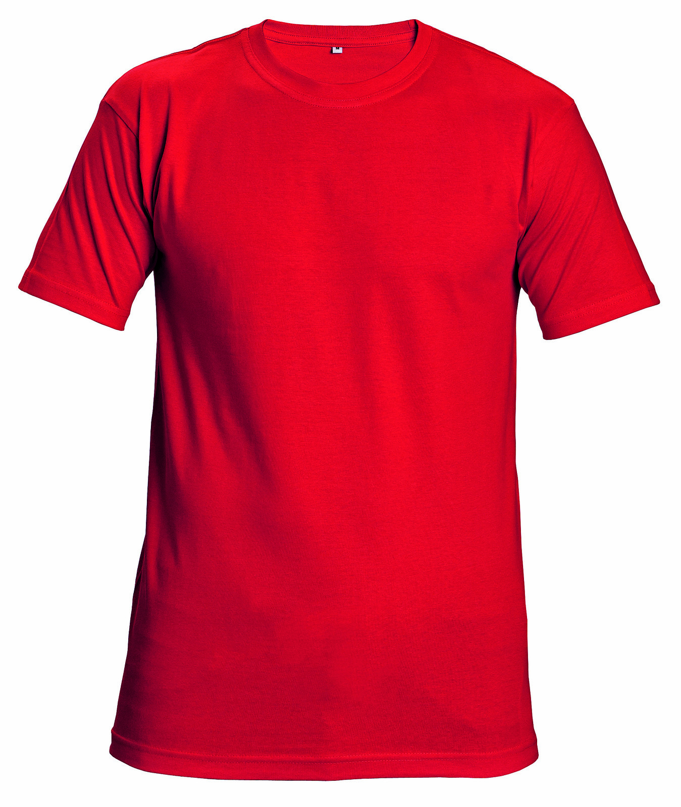 Bavlnené tričko s krátkym rukávom Garai - veľkosť: XXL, farba: červená