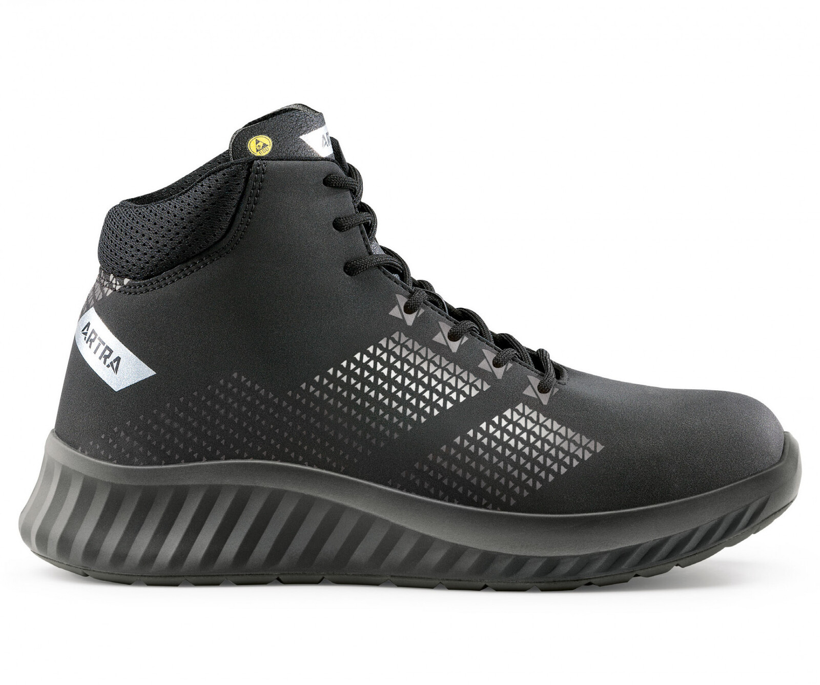 Bezpečnostná členková obuv Artra Aroserio 750 616560 S3 SRC ESD - veľkosť: 41, farba: čierna/sivá
