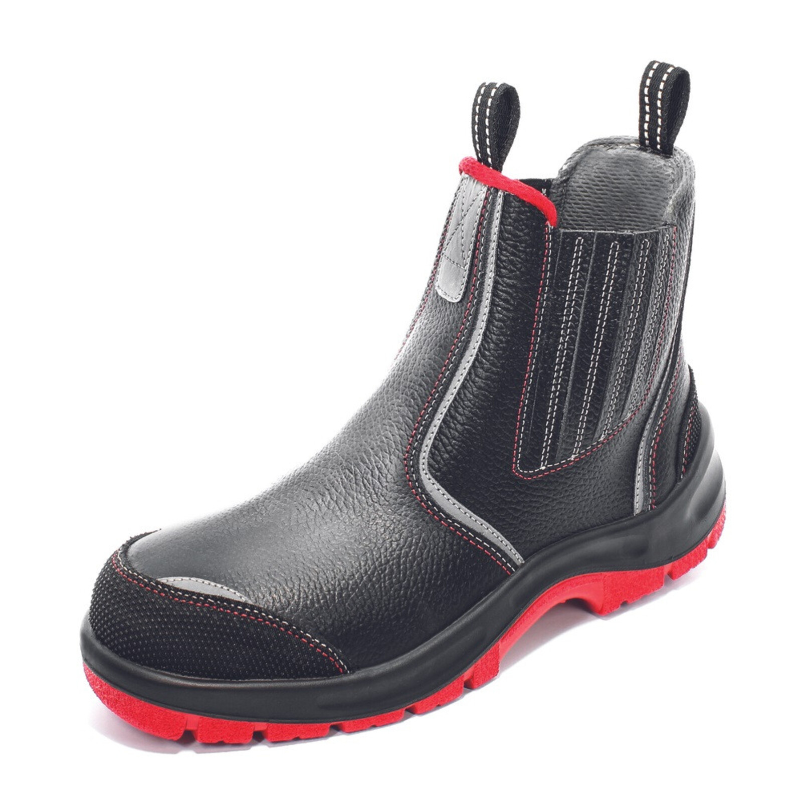 Bezpečnostná členková obuv Panda Strong Nuovo Eurotech MF S3 SRC - veľkosť: 45, farba: čierna/červená