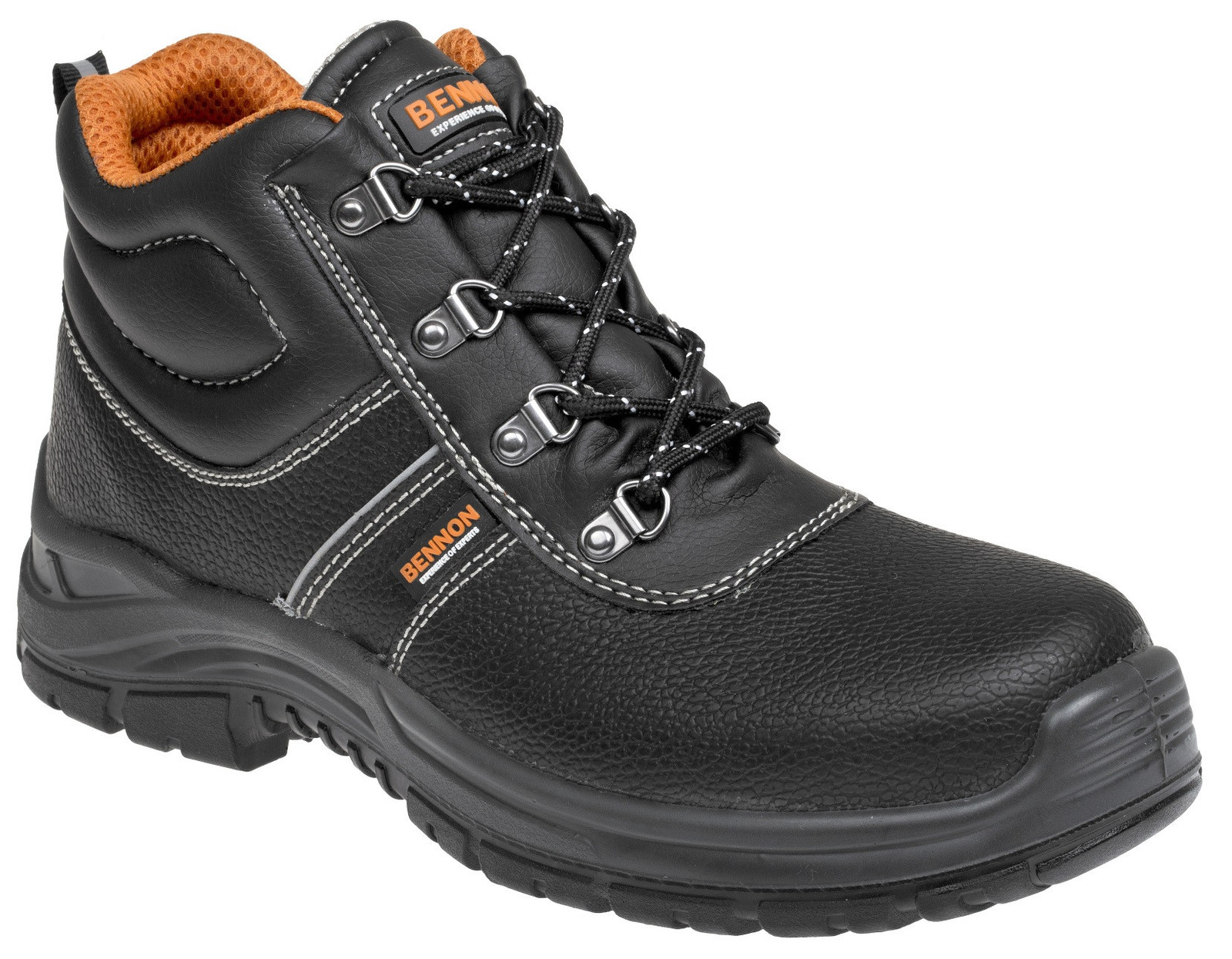 Bezpečnostná obuv Bennon Basic S3 - veľkosť: 44, farba: čierna