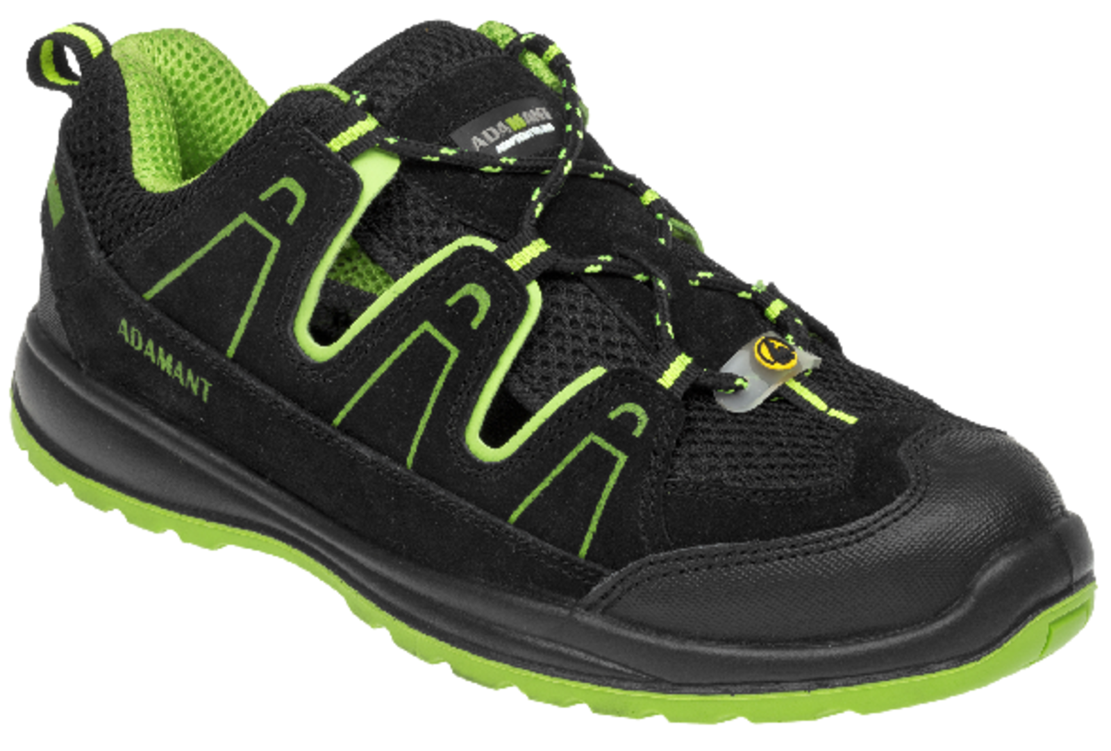 Bezpečnostné sandále Adamant Alegro S1P ESD - veľkosť: 47, farba: zelená