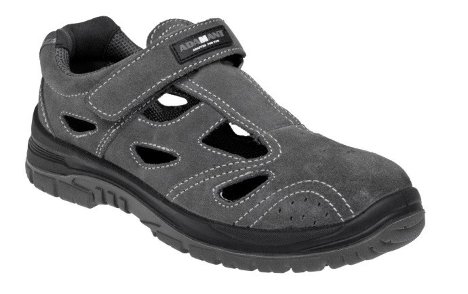 Bezpečnostné sandále Adamant Taylor S1P - veľkosť: 40, farba: sivá