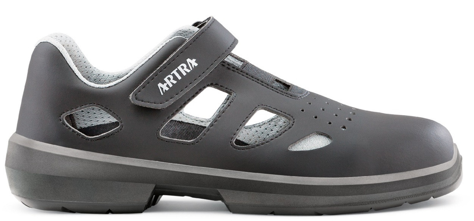 Bezpečnostné sandále Artra Ario 801 671460 S1P - veľkosť: 39, farba: čierna