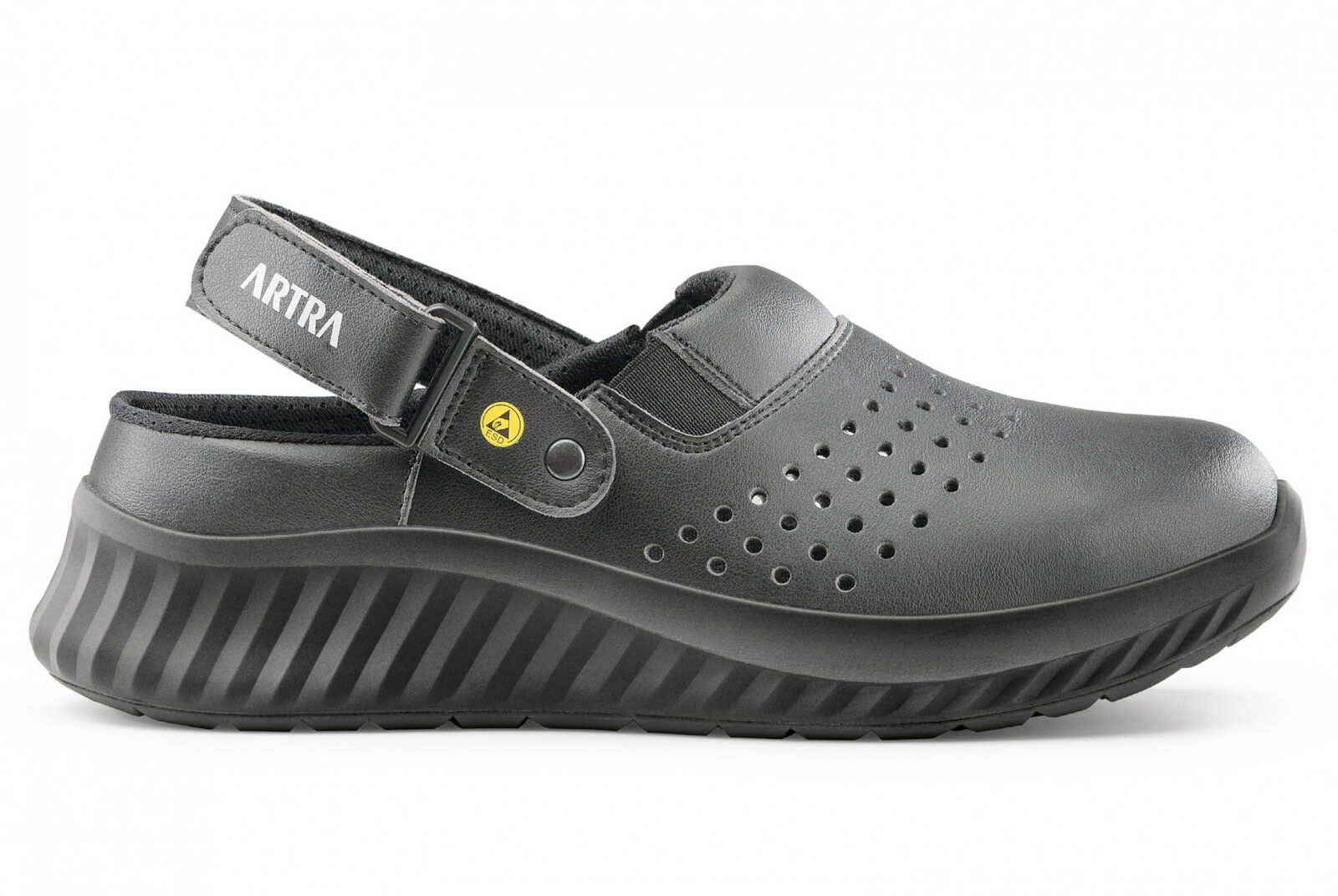 Pracovné  sandále Artra Art 702 Air 6660 OB A E FO SRC ESD - veľkosť: 48, farba: čierna