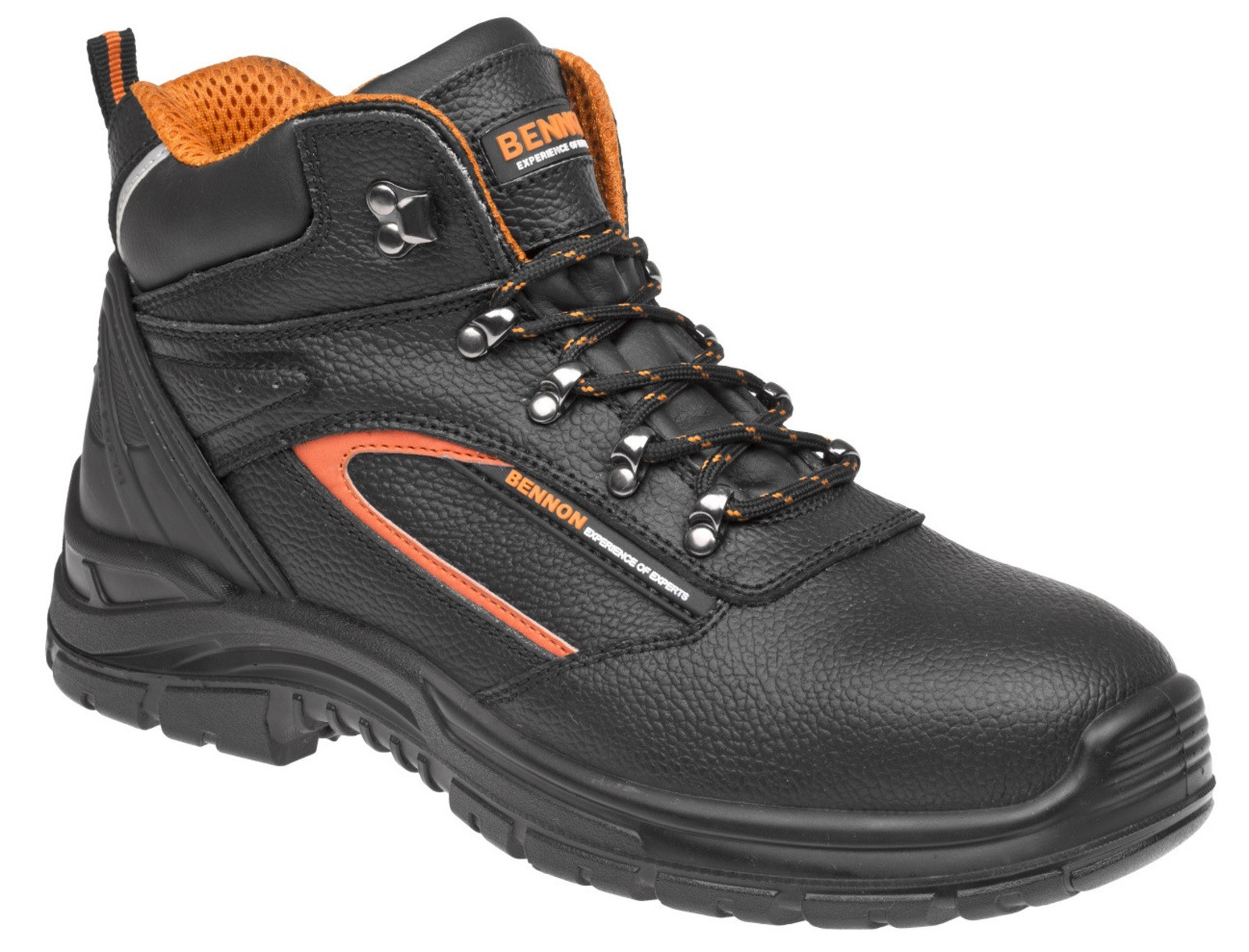 Bezpečnostné topánky Bennon Fortis S3  - veľkosť: 36, farba: čierna