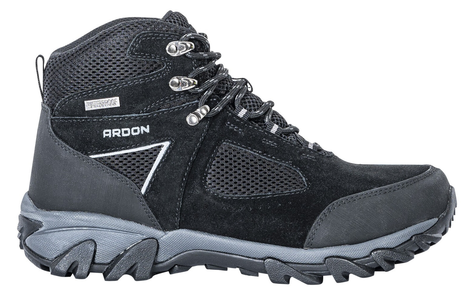 Členková outdoor obuv Ardon Rambler High s membránou - veľkosť: 36, farba: čierna