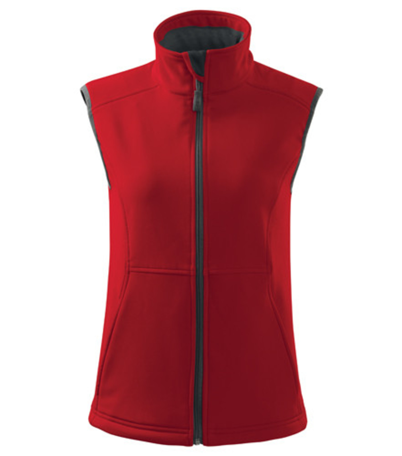 Dámska softshellová vesta Adler Vision 516 - veľkosť: XL, farba: červená