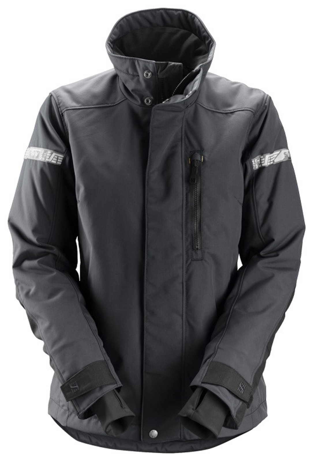 Dámska zimná bunda Snickers® AllroundWork 37.5® - veľkosť: XS, farba: oceľovo sivá