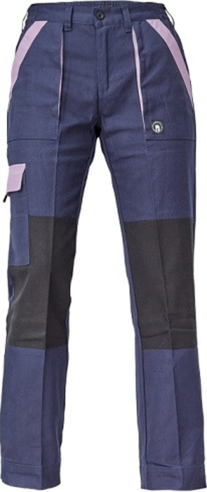Dámske bavlnené montérky Cerva Max Neo Lady - veľkosť: 48, farba: navy/fialová