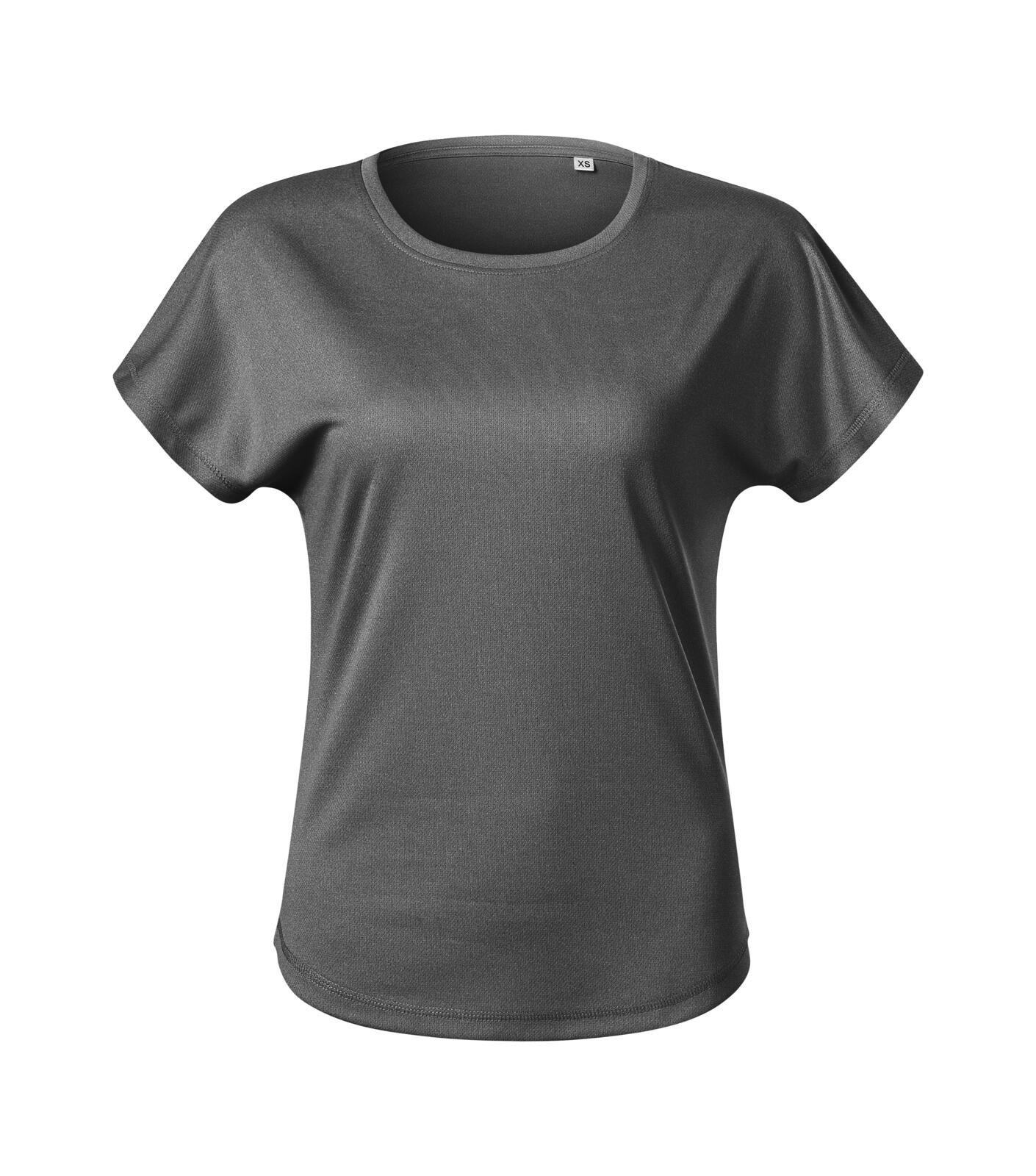 Dámske funkčné tričko Malfini Chance GRS 811 - veľkosť: XS, farba: čierny melír