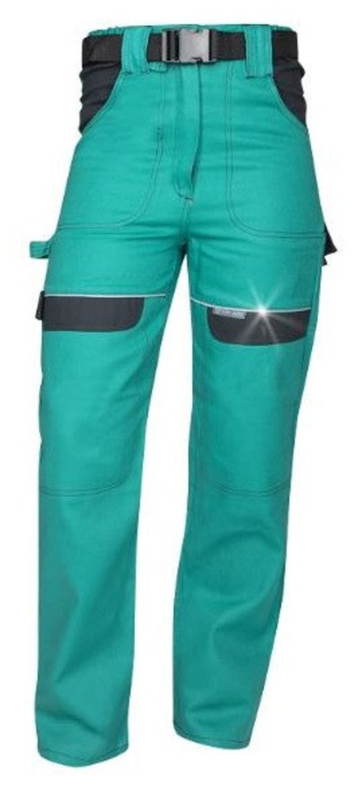 Dámské nohavice do pása Ardon Cool Trend - veľkosť: 40, farba: zelená