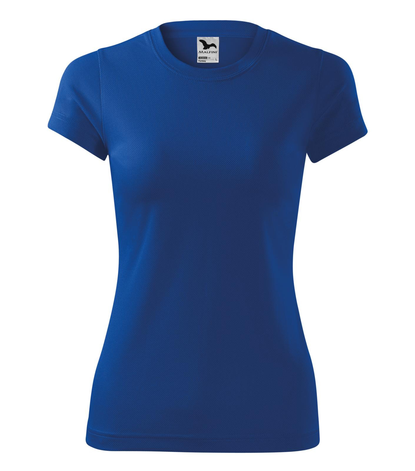 Dámske rýchloschnúce tričko Malfini Fantasy 140 - veľkosť: S, farba: kráľovská modrá