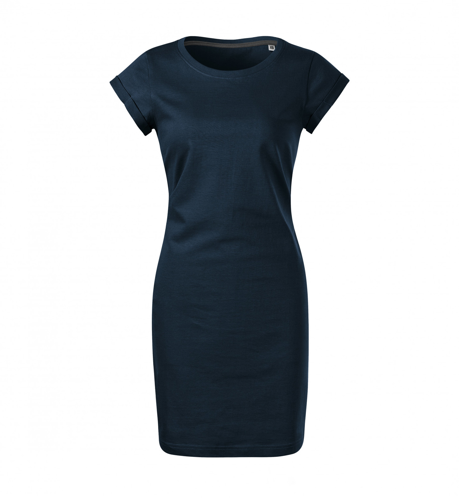 Dámske šaty Malfini Freedom 178 - veľkosť: XS, farba: tmavo modrá
