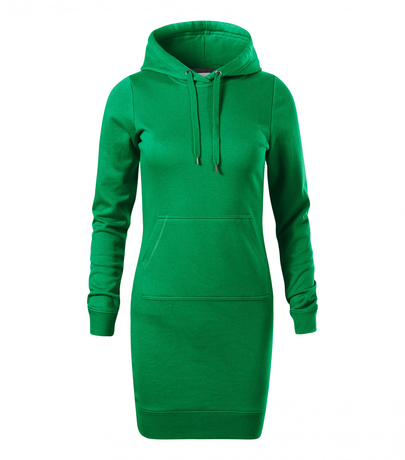 Dámske šaty Malfini Snap 419 - veľkosť: XS, farba: trávová zelená