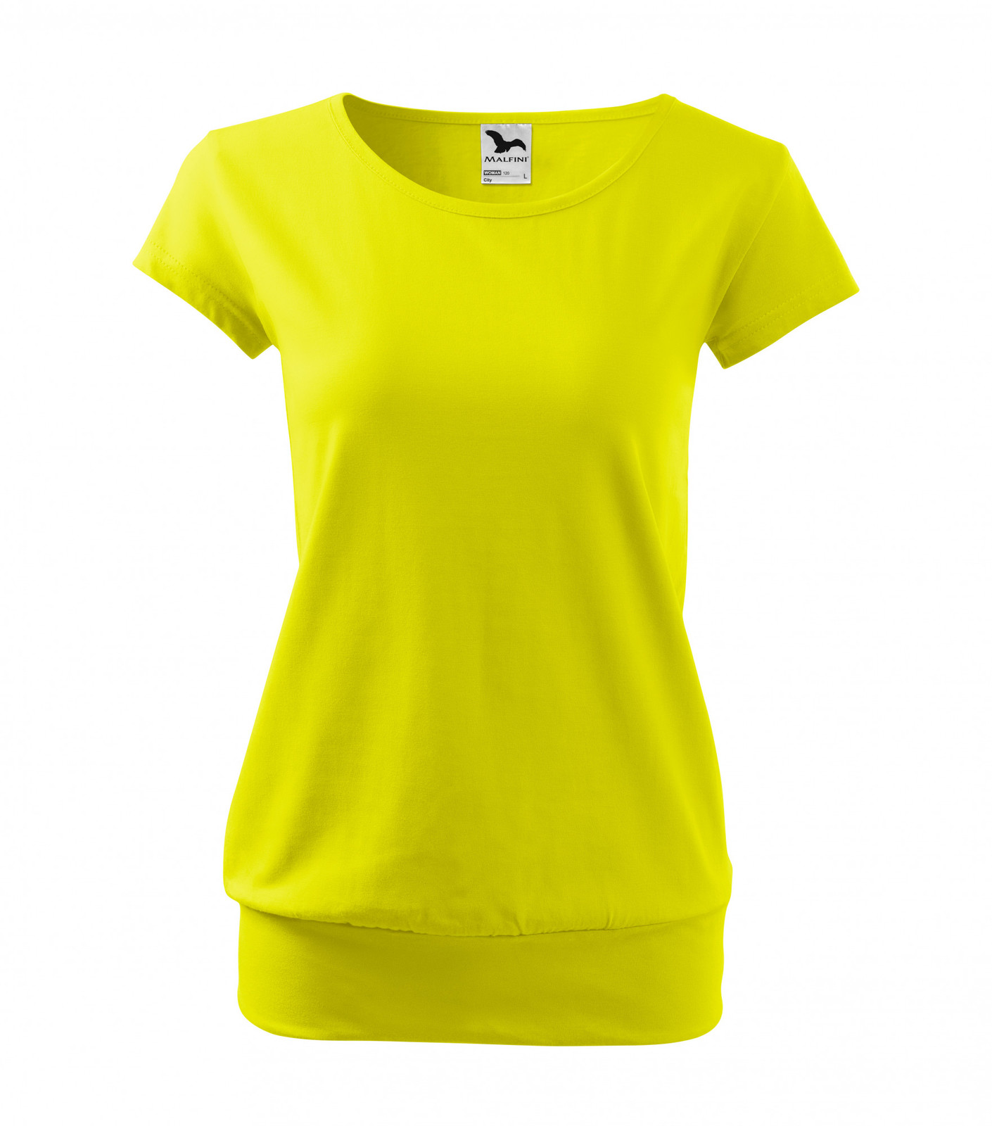 Dámske tričko Adler City 120 - veľkosť: XS, farba: citrónová