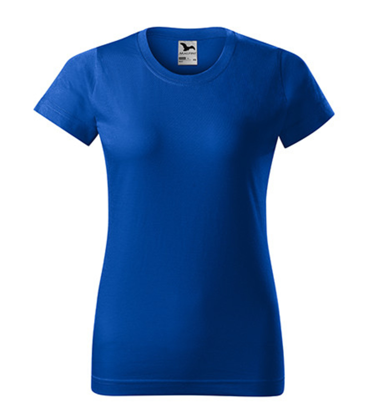 Dámske tričko Malfini Basic 134 - veľkosť: M, farba: kráľovská modrá