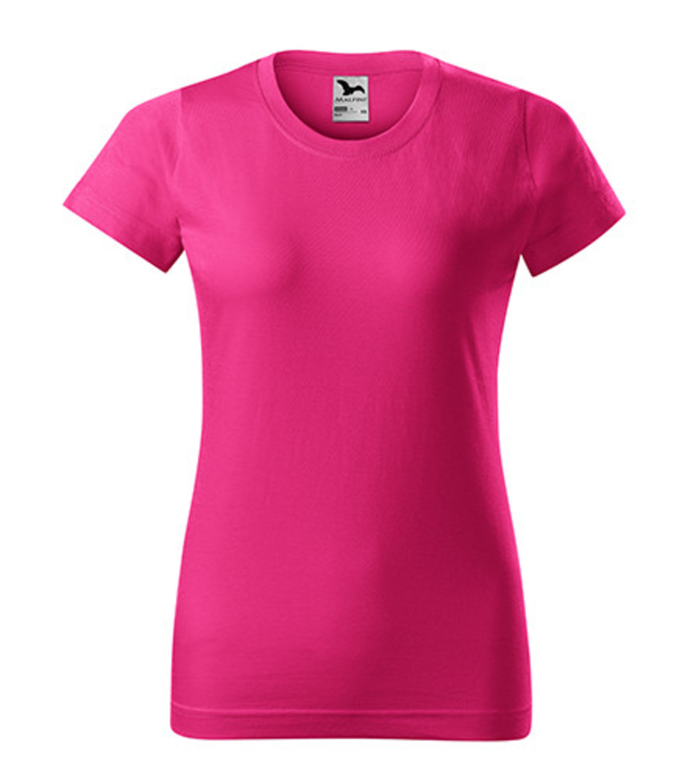 Dámske tričko Malfini Basic 134 - veľkosť: L, farba: purpurová