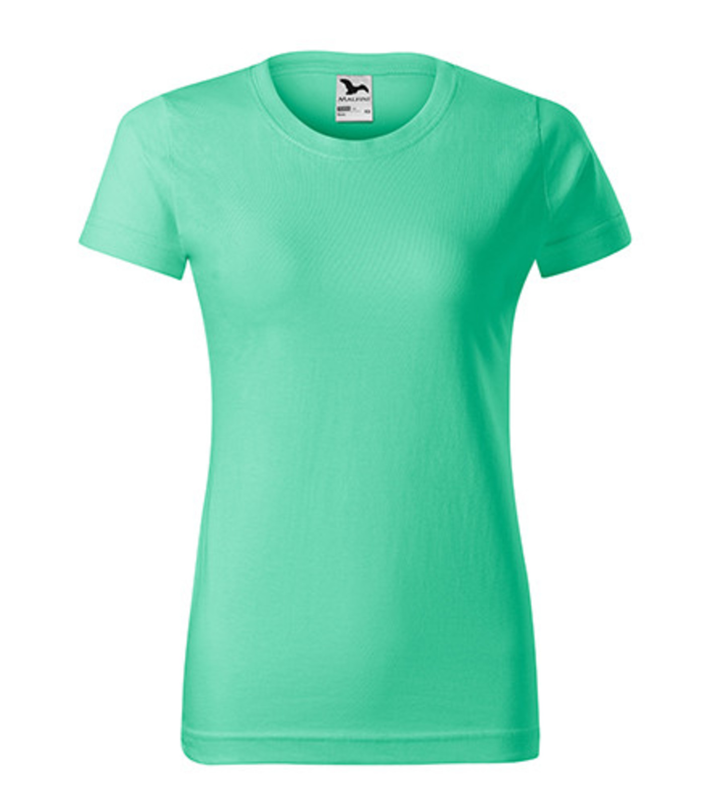 Dámske tričko Malfini Basic 134 - veľkosť: M, farba: mätová