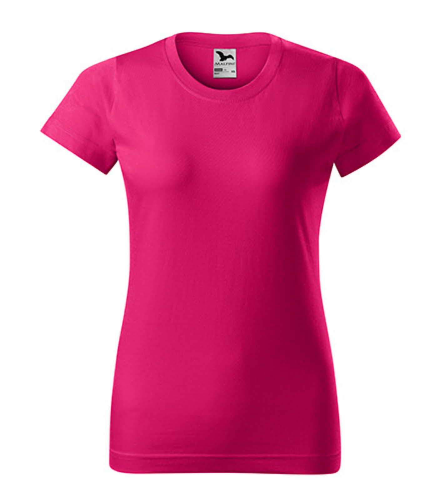 Dámske tričko Malfini Basic 134 - veľkosť: XXL, farba: malinová