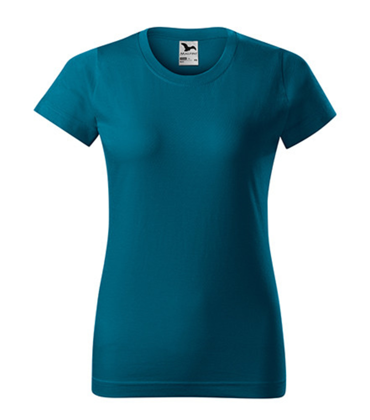 Dámske tričko Malfini Basic 134 - veľkosť: XXL, farba: petrolejová modrá