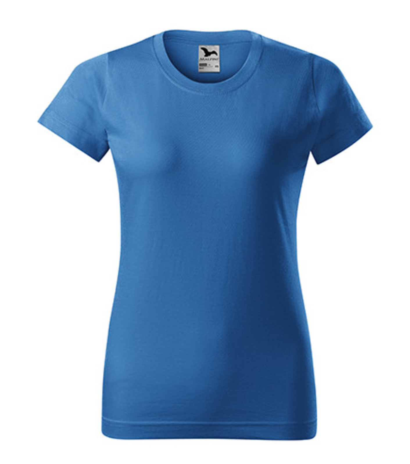 Dámske tričko Malfini Basic 134 - veľkosť: XXL, farba: svetlo modrá