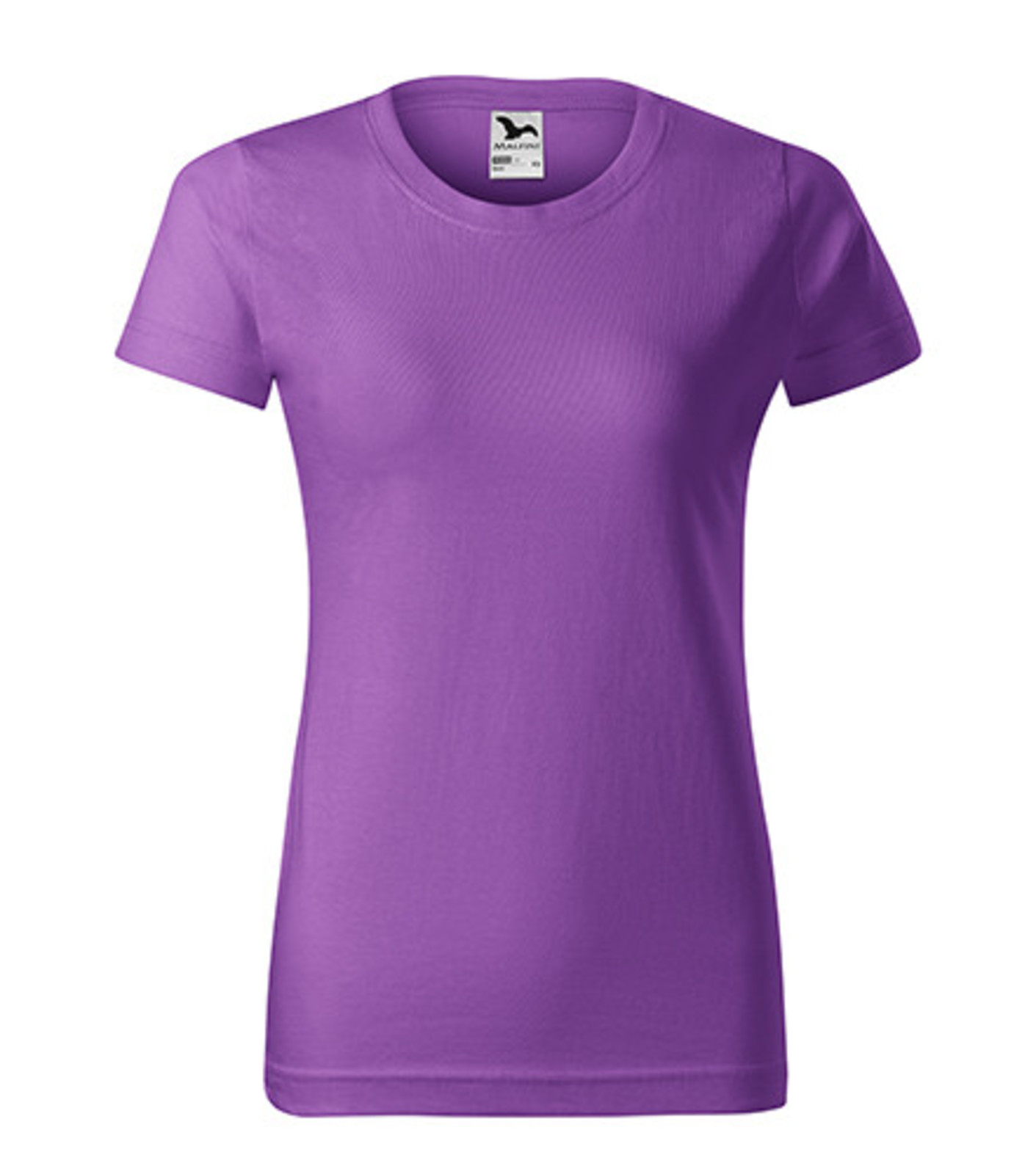 Dámske tričko Malfini Basic 134 - veľkosť: S, farba: fialová