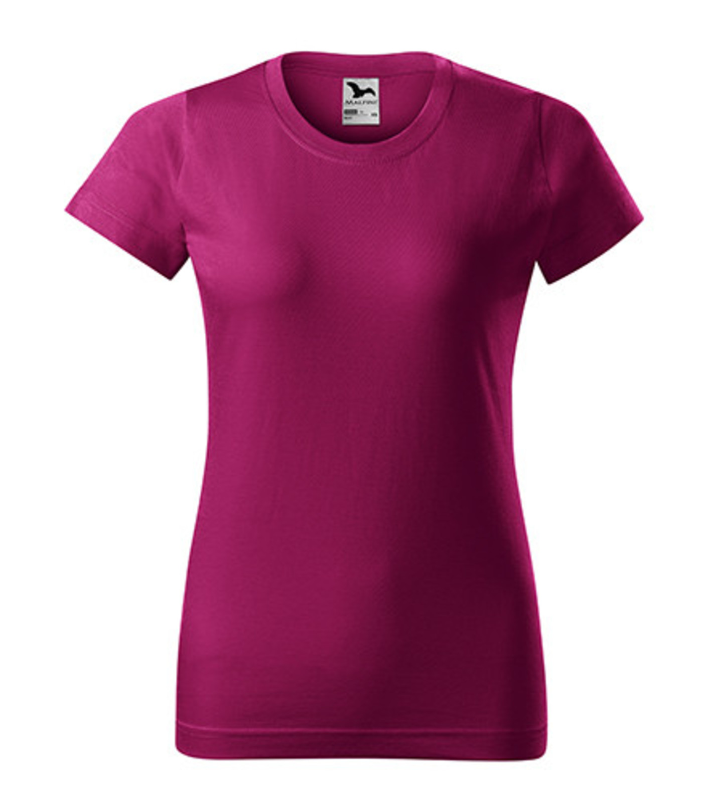 Dámske tričko Malfini Basic 134 - veľkosť: XL, farba: fuchsia red