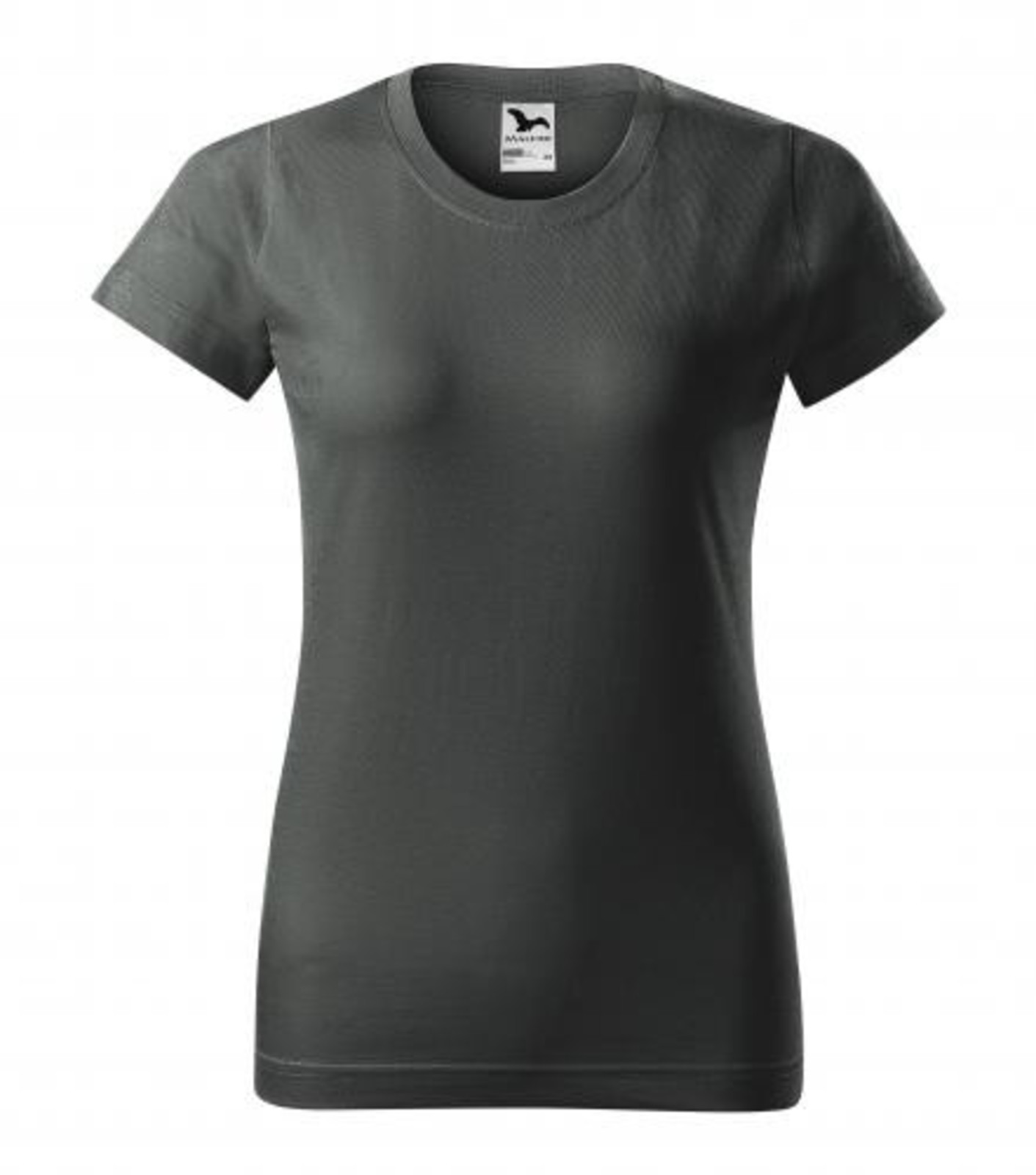 Dámske tričko Malfini Basic 134 - veľkosť: M, farba: tmavá bridlica