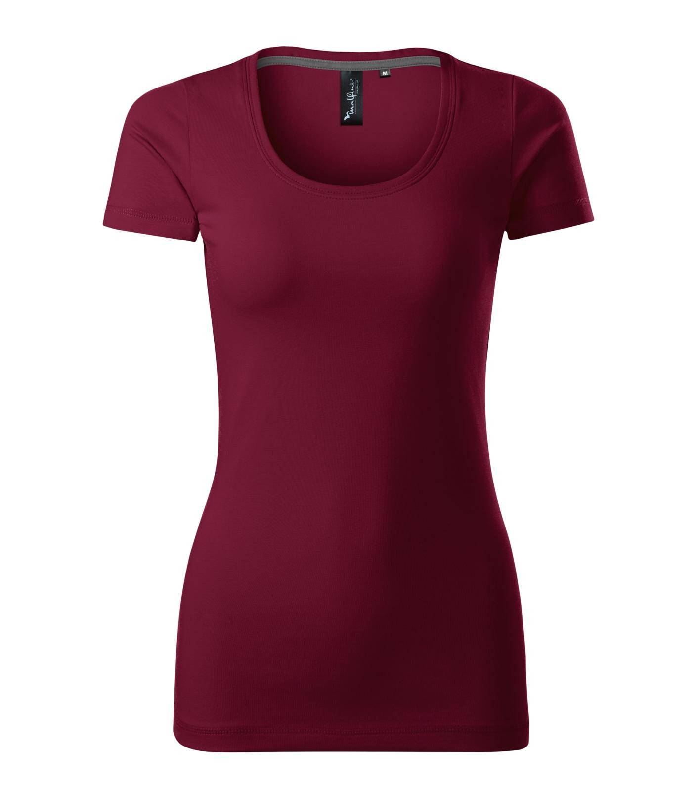 Dámske tričko Malfini Premium Action 152 - veľkosť: XL, farba: garnet