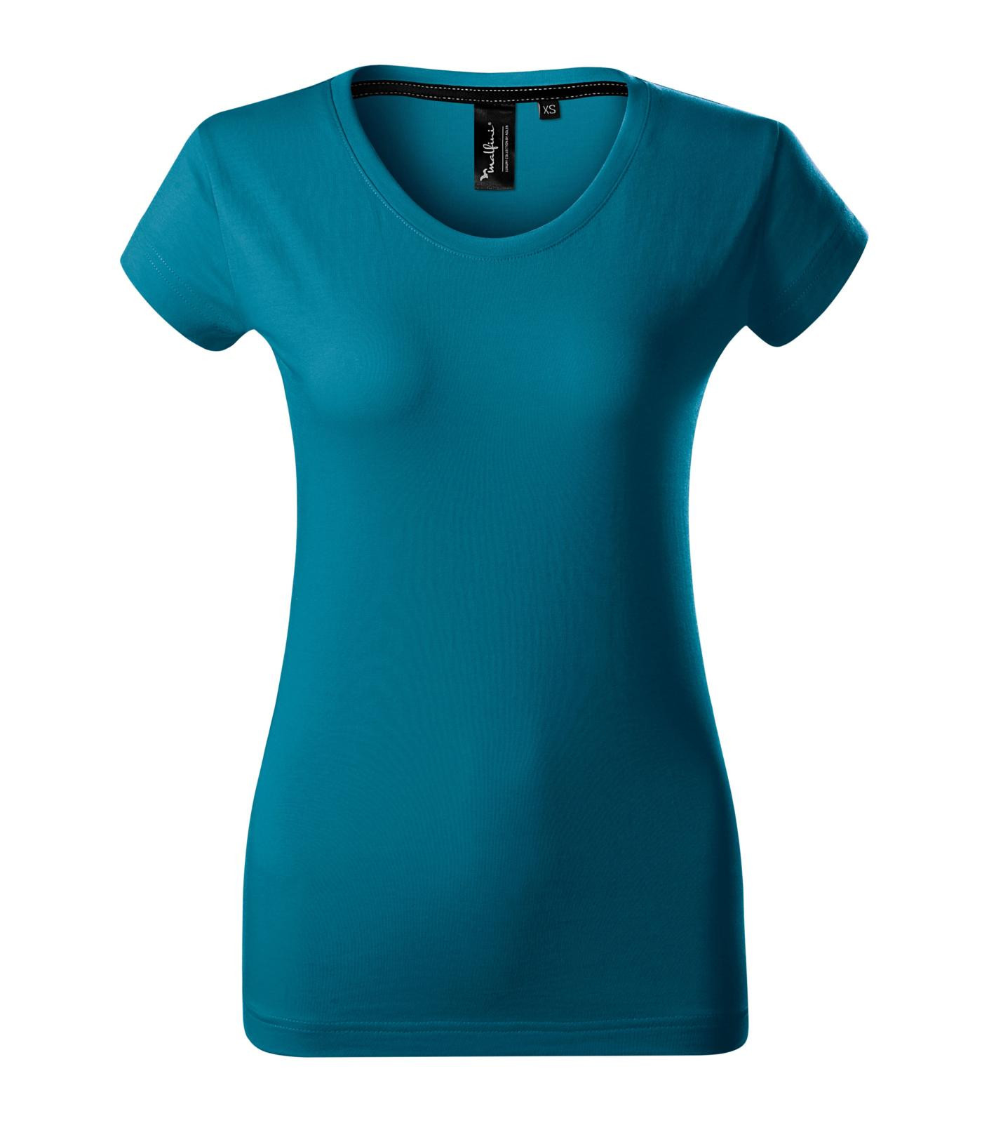 Dámske tričko Malfini Premium Exclusive 154 - veľkosť: M, farba: petrolejová