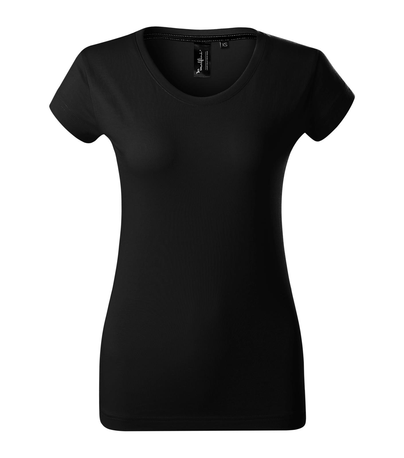 Dámske tričko Malfini Premium Exclusive 154 - veľkosť: M, farba: čierna