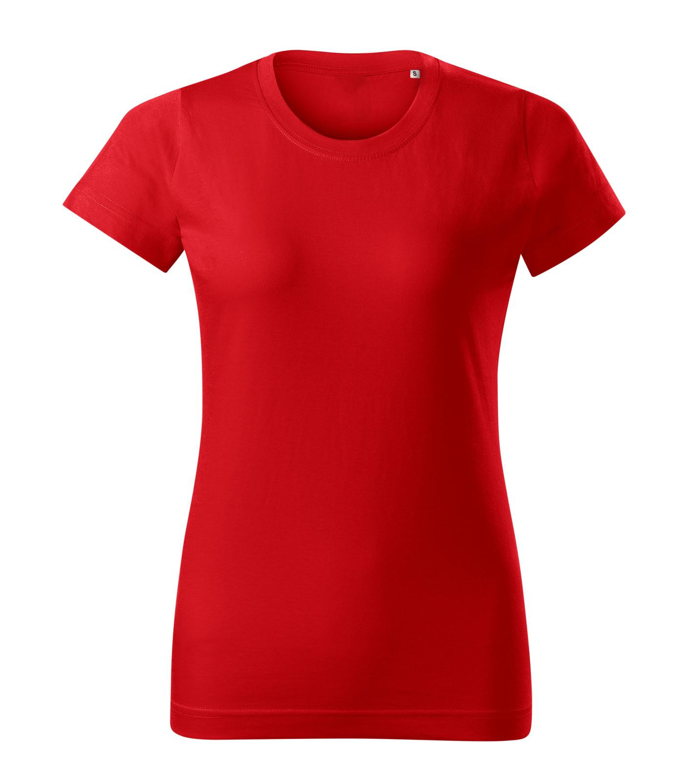 Dámske tričko Malini Basic Free F34 - veľkosť: XXL, farba: červená