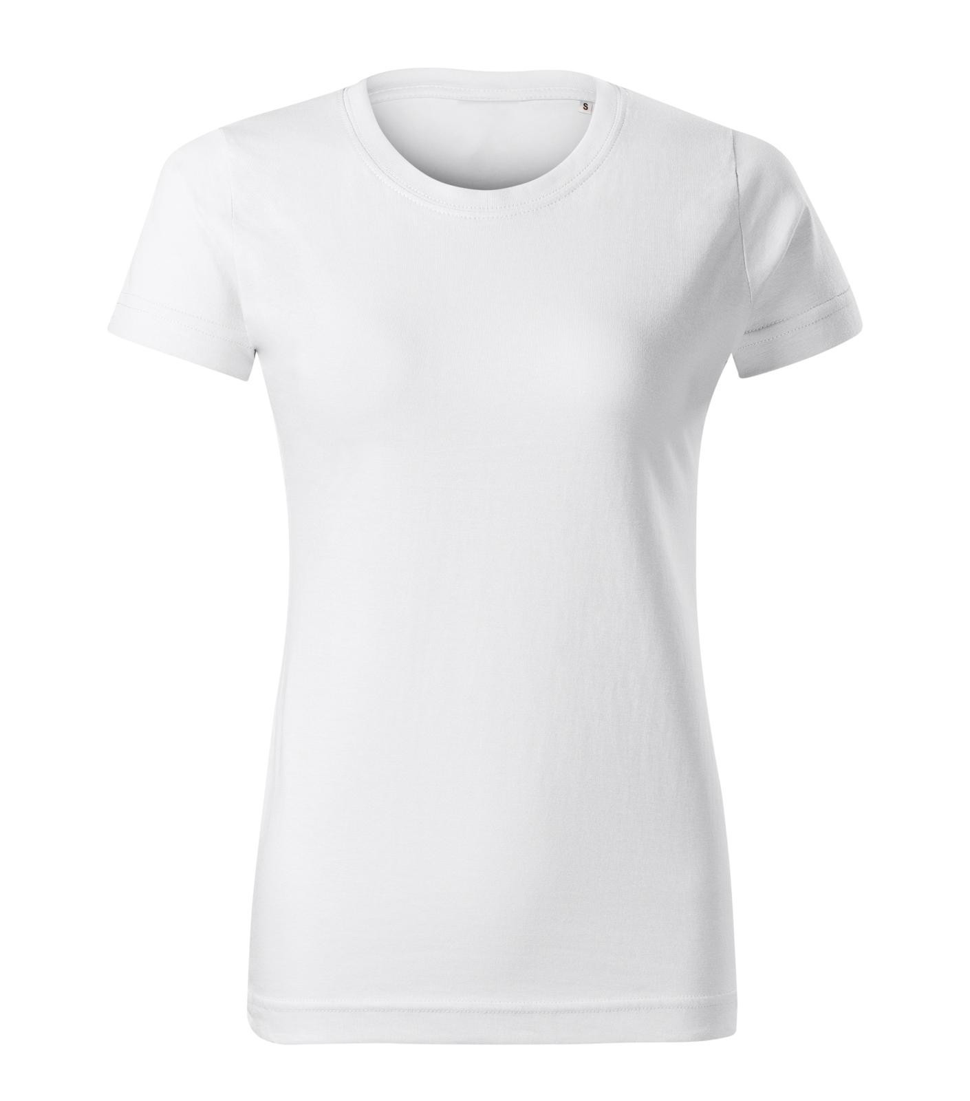 Dámske tričko Malini Basic Free F34 - veľkosť: S, farba: biela