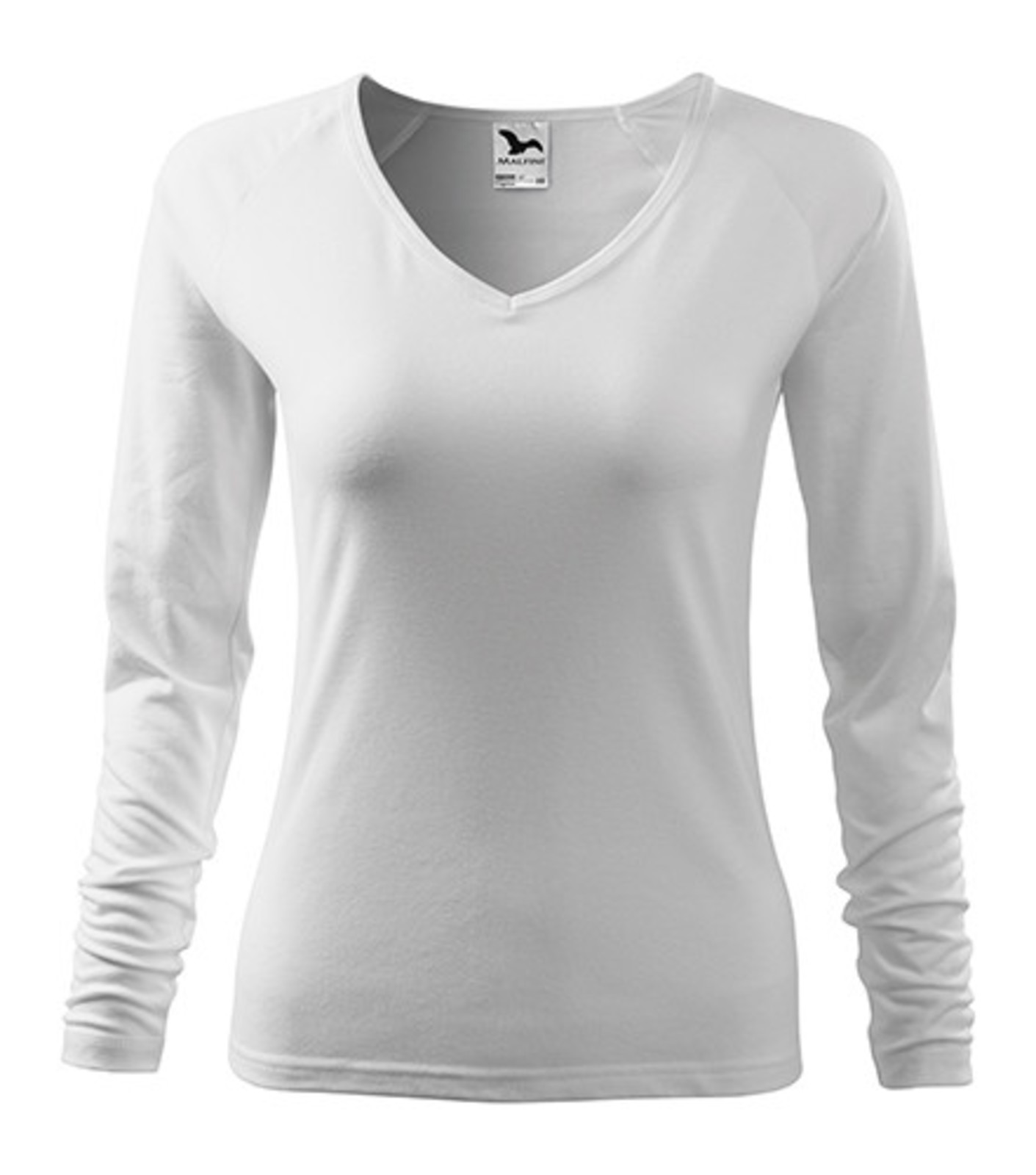 Dámske tričko s dlhým rukávom Adler Elegance 127 - veľkosť: 3XL, farba: biela