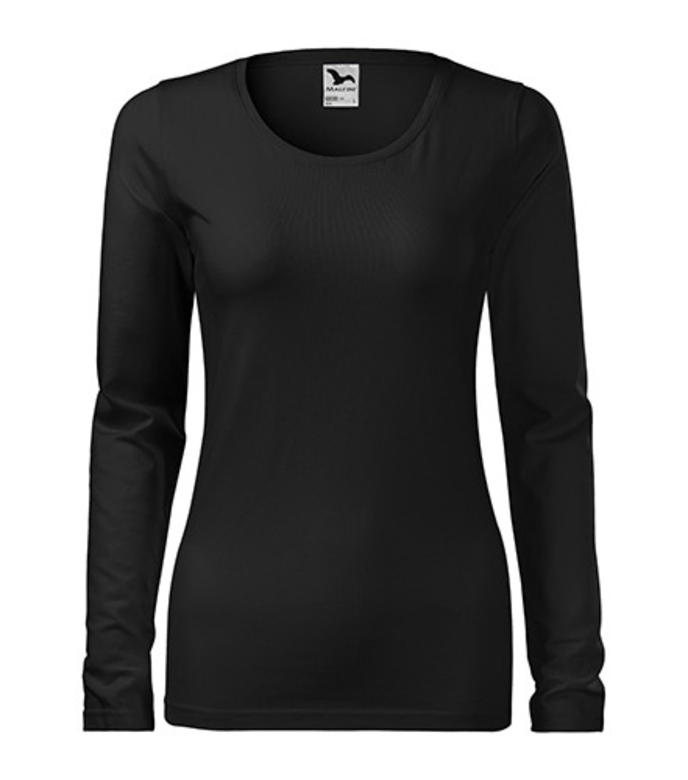 Dámske tričko s dlhým rukávom Adler Slim 139 - veľkosť: S, farba: čierna