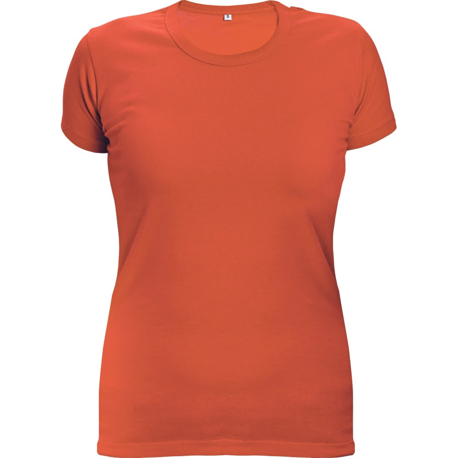 Dámske tričko s krátkym rukávom Surma Lady - veľkosť: XS, farba: oranžová