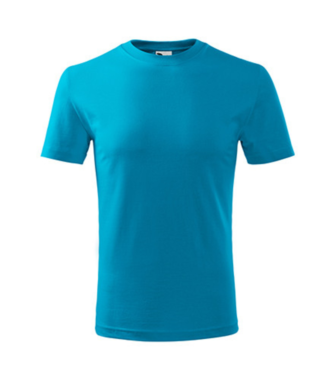 Detské tričko Malfini Classic New 135 - veľkosť: 122, farba: tyrkysová