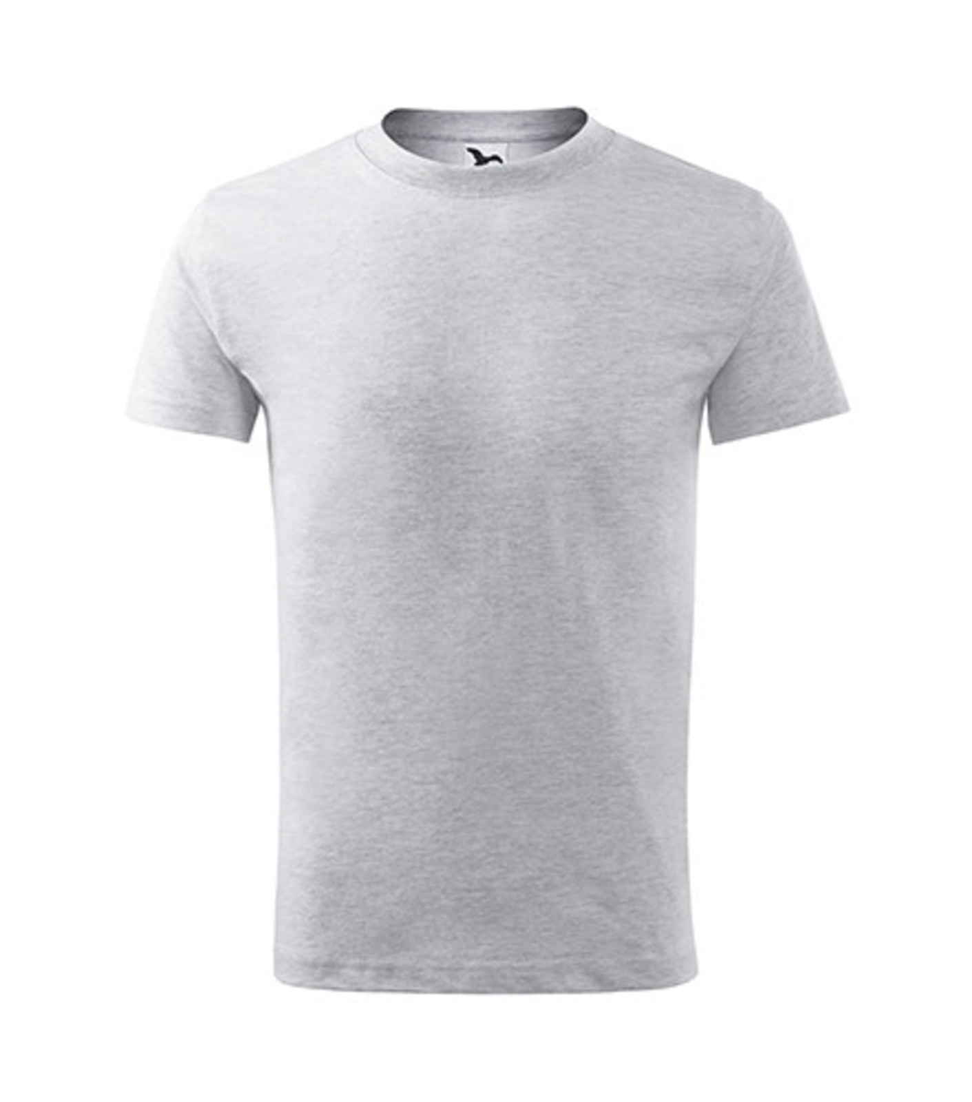 Detské tričko Malfini Classic New 135 - veľkosť: 158, farba: svetlosivý melír