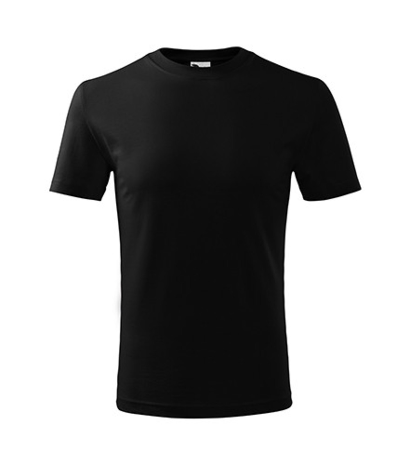 Detské tričko Malfini Classic New 135 - veľkosť: 146, farba: čierna