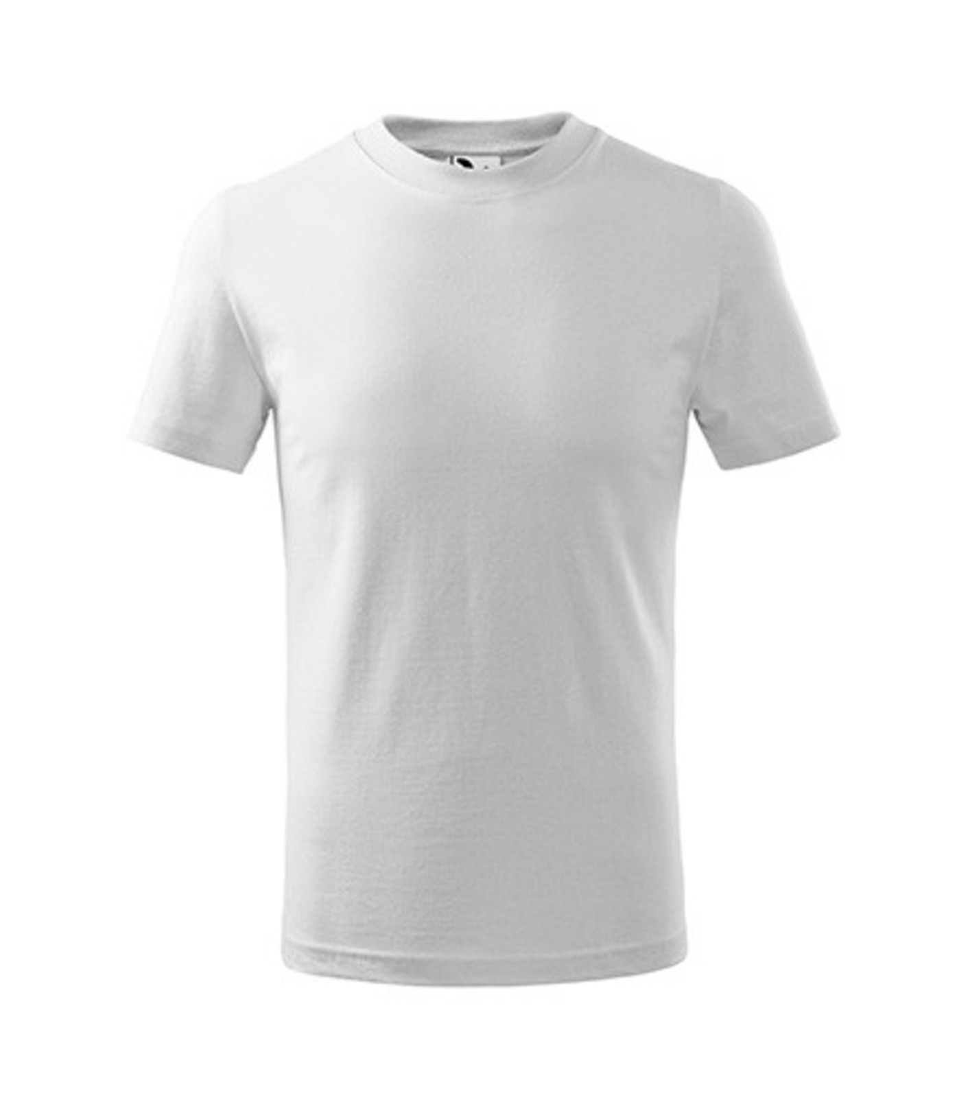 Detské tričko Malfini Basic 138 - veľkosť: 158, farba: biela