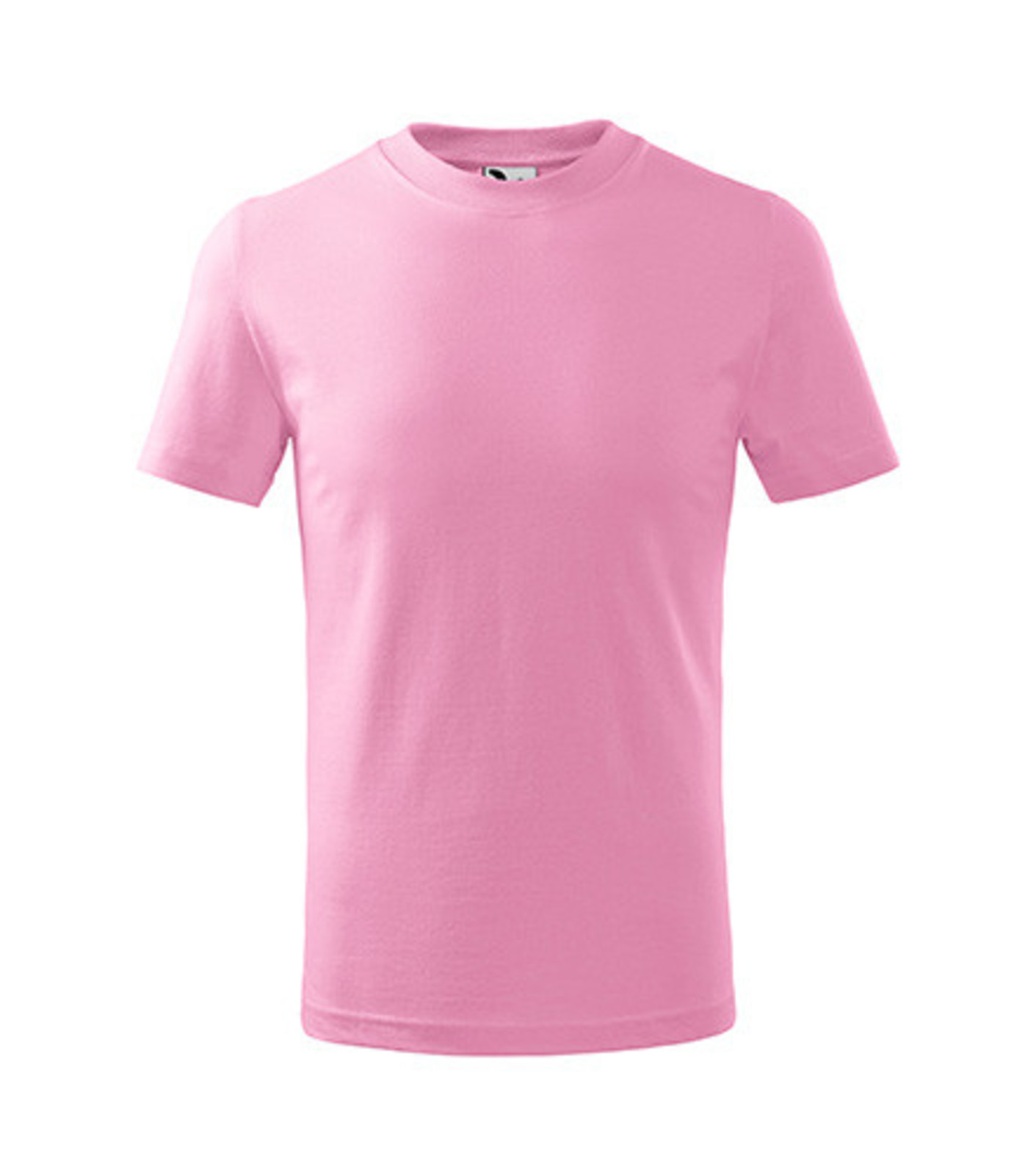 Detské tričko Malfini Basic 138 - veľkosť: 110, farba: ružová