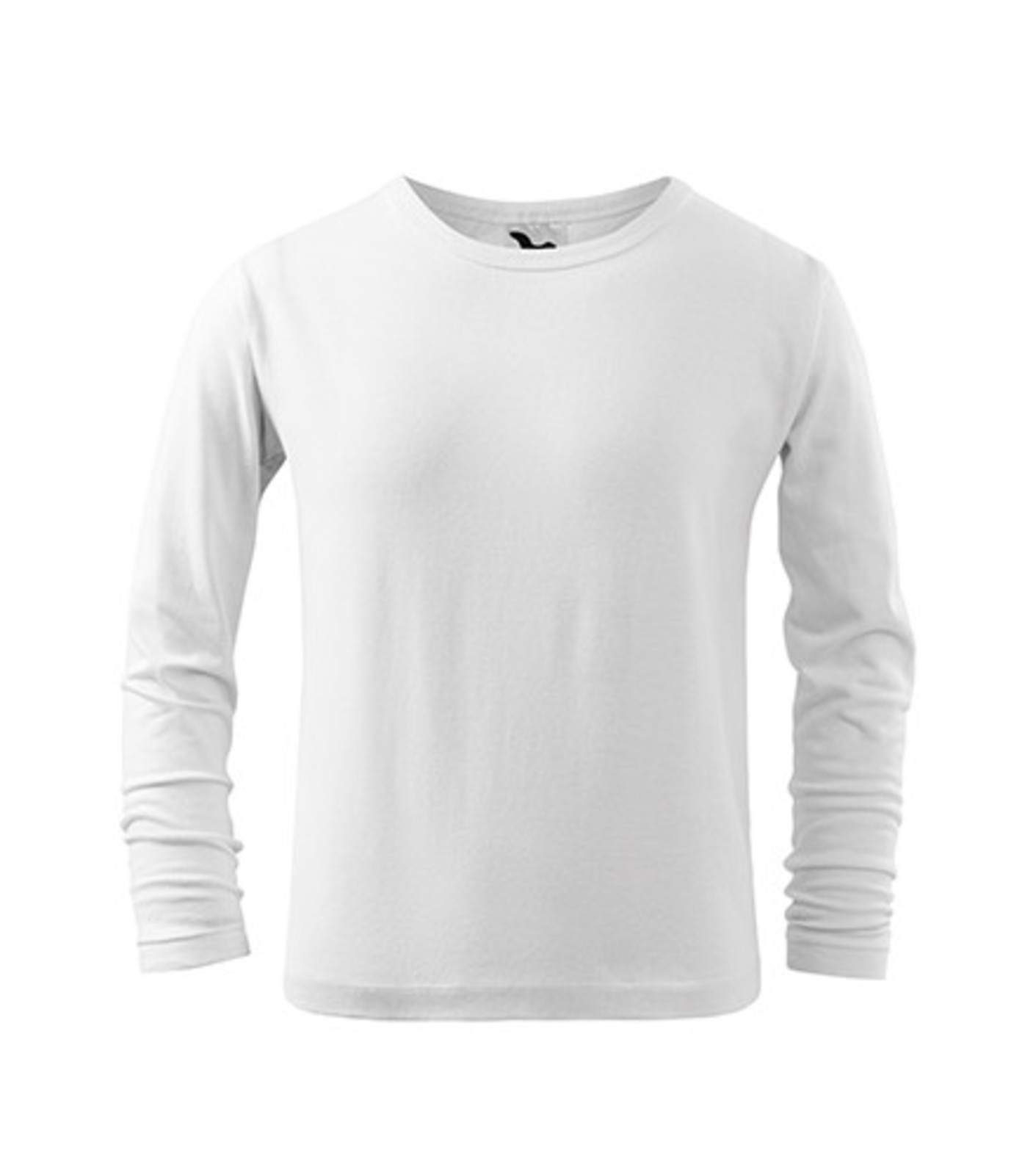 Detské tričko s dlhým rukávom Malfini FIT-T LS 121 - veľkosť: 158, farba: biela