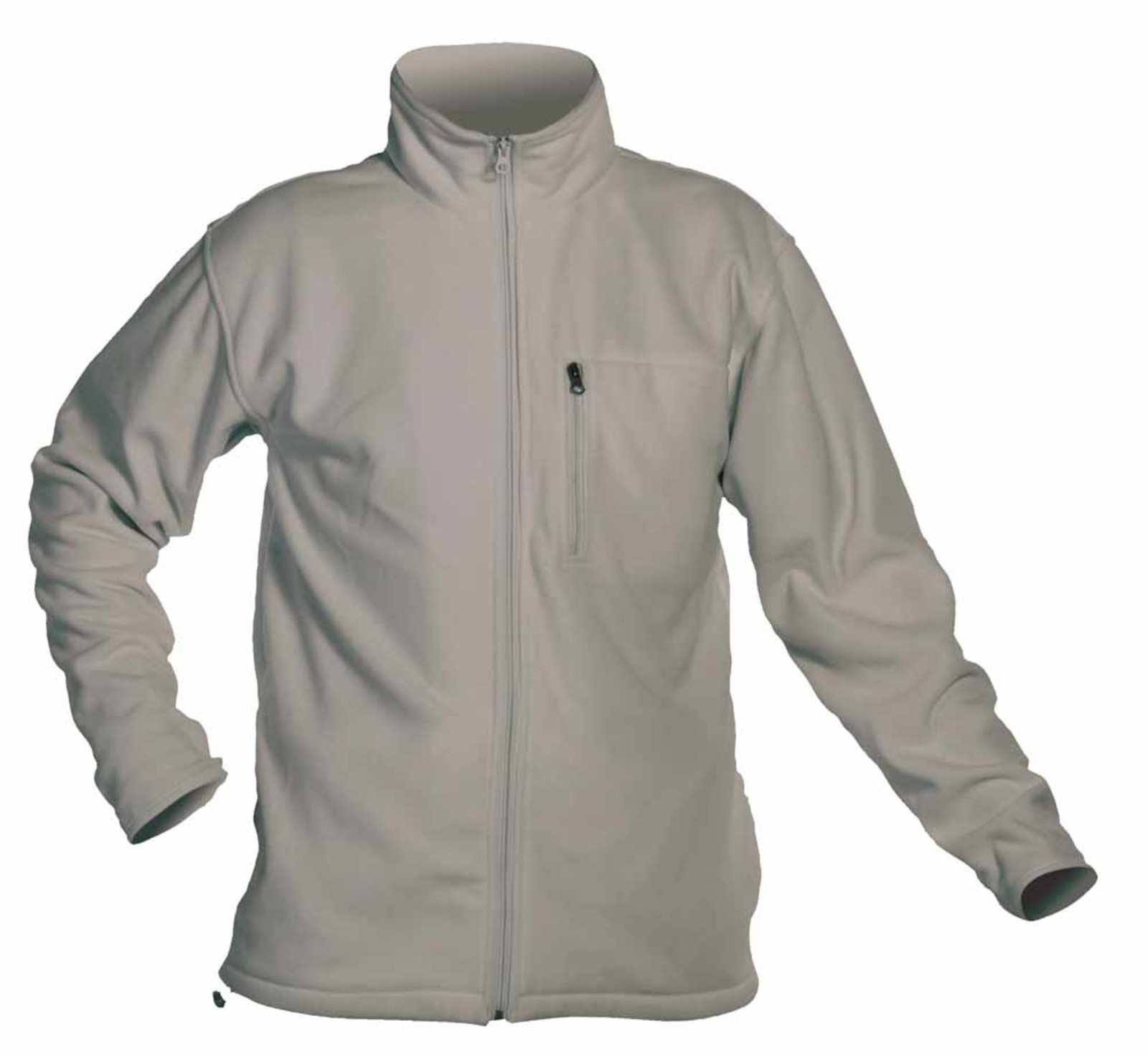 Fleece bunda Karela - veľkosť: S, farba: sivá