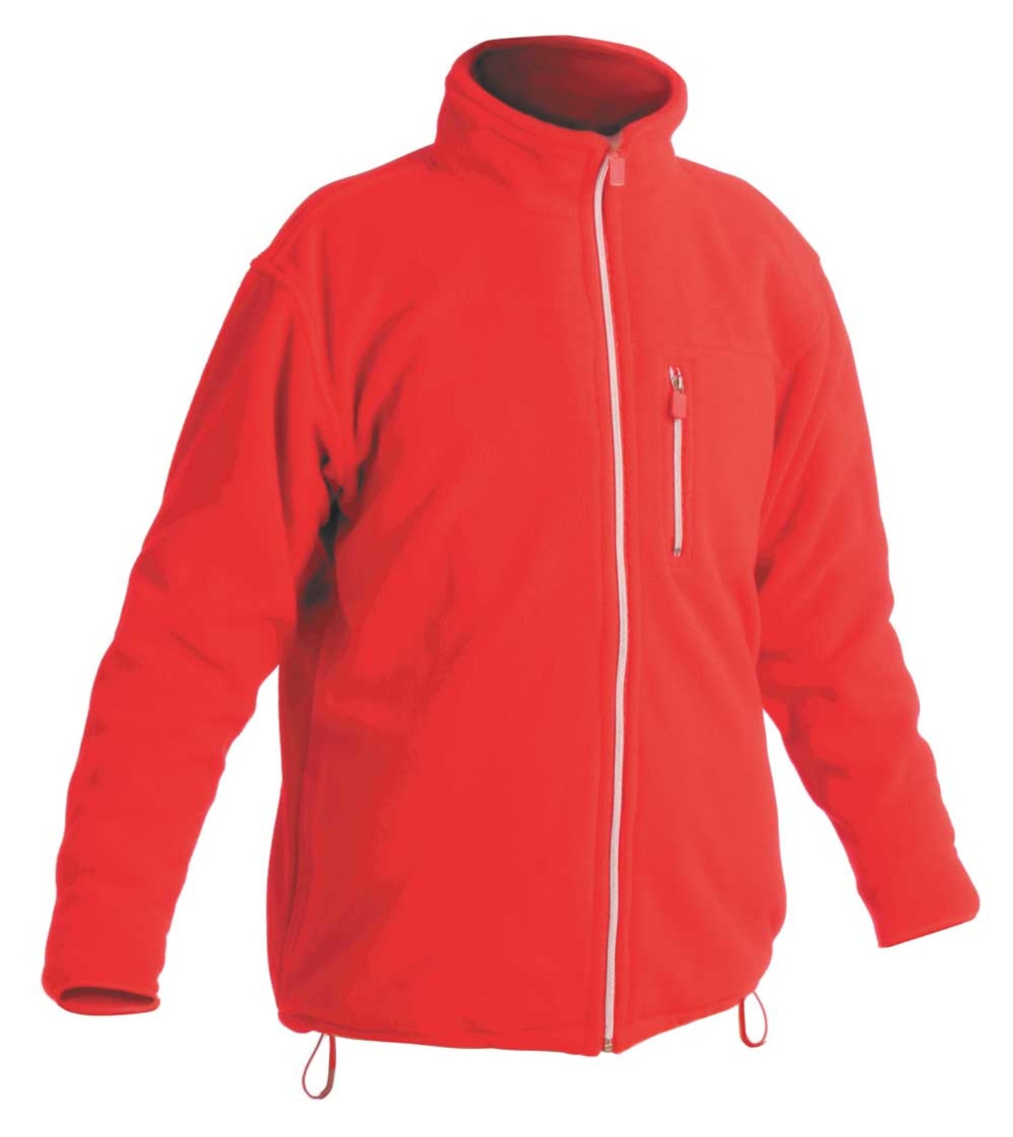 Fleece bunda Karela - veľkosť: M, farba: červená