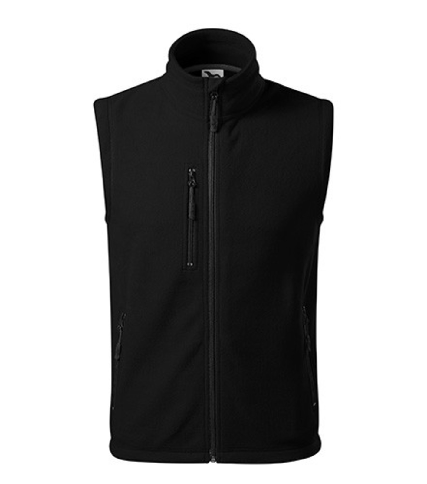 Unisex fleecová vesta Malfini Exit 525 - veľkosť: M, farba: čierna